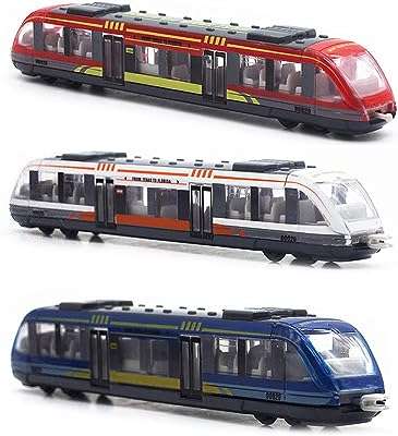 Ensemble de jouets de train de locomotive à grande vitesse otonobi modèle de voiture coulissante connectée au métro