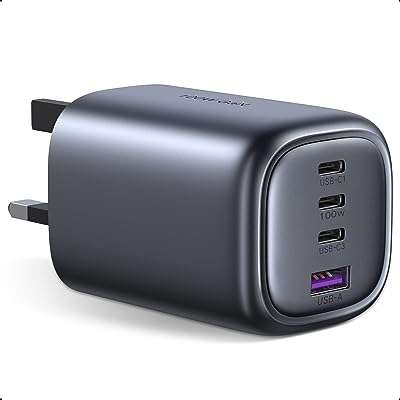 Ugreen pd100w chargeur rapide gan usb c à 4 ports pour ordinateur. DIAYTAR COTE D'IVOIRE  - La boutique en ligne qui rend le shopping abordable! Découvrez notre sélection de produits discount, comprenant des équipements informatiques, des appareils électroménagers, des vêtements tendance et bien plus encore, tous à des prix défiant toute concurrence.