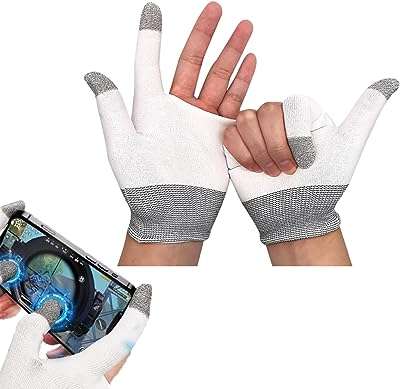 Gants de jeux vidéo manchons de jeu anti transpiration et respirants nanofibre argentée. DIAYTAR COTE D'IVOIRE, le choix parfait pour tous les chasseurs de bonnes affaires. Plongez dans notre boutique en ligne et explorez notre large sélection d'articles discount, comprenant tout, des articles pour la maison à l'électroménager, en passant par l'informatique, la mode et les gadgets. Faites des économies substantielles sans sacrifier la qualité et donnez une nouvelle dimension à votre expérience de shopping en ligne.