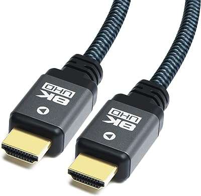 Câble hdmi 2.1 juif 8k de 3 m de long revêtement en nylon. DIAYTAR COTE D'IVOIRE, votre adresse incontournable pour des produits discount à portée de clic. Faites des économies sur vos achats en explorant notre large gamme d'articles variés, allant des produits de la maison aux gadgets dernier cri, sans oublier les équipements informatiques et les articles à la mode.