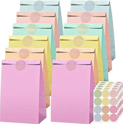 Santalik 24 pièces sacs cadeaux en papier avec étiquettes de fête pour anniversaire. Bienvenue sur DIAYTAR COTE D'IVOIRE, le site idéal pour les amateurs de bonnes affaires ! Avec une large gamme de produits discount pour la maison, l'électroménager, l'informatique, la mode et les gadgets, nous offrons une solution pratique pour économiser sans renoncer à la qualité. N'attendez plus, explorez notre sélection et profitez de prix imbattables.