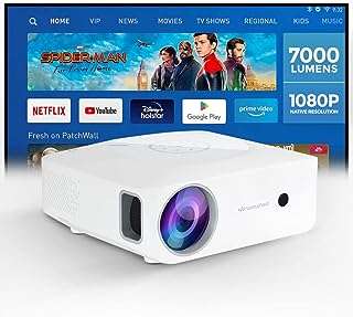 Projecteur led android waunect [7 000 lumens taille d'écran jusqu'à 300 pouces]. Envie de relooker votre espace de travail à moindre coût ? DIAYTAR COTE D'IVOIRE  est votre allié idéal pour l'informatique professionnelle à prix discount. Des ordinateurs de bureau aux imprimantes en passant par les accessoires de bureau, nous vous proposons une gamme complète qui allie performance et économies. Optimisez votre productivité sans compromettre votre budget avec nos offres exceptionnelles !