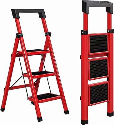 Escabeau large échelle antidérapante pliante portable robuste multifonctionnelle pour bureau à domicile intérieur et extérieur. Faites de bonnes affaires en matière d'électroménager sur DIAYTAR COTE D'IVOIRE  ! Notre boutique en ligne propose une large gamme d'appareils ménagers à des prix imbattables. Que ce soit pour une machine à laver, un réfrigérateur ou un aspirateur, vous trouverez tout ce dont vous avez besoin chez nous.