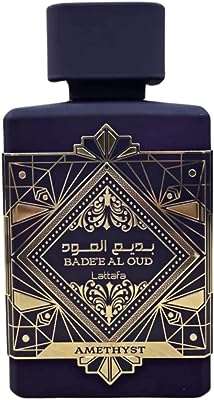 Lattafa badi al oud eau de parfum améthyste 100ml. DIAYTAR COTE D'IVOIRE  - La solution idéale pour les chasseurs de bonnes affaires en ligne. Trouvez des produits discount de haute qualité dans toutes les catégories, y compris la mode, l'électronique, l'ameublement et bien plus encore. Économisez sans compromis sur la qualité !
