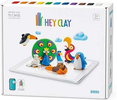 Ensemble d'oiseaux hi clay argile colorée séchée à l'air libre pour enfants de 15. La boutique en ligne DIAYTAR COTE D'IVOIRE  propose une large gamme de produits discount pour répondre à tous vos besoins. Obtenez les dernières innovations technologiques, les indispensables pour votre maison et une sélection de vêtements à la mode, le tout à des prix avantageux. Parcourez notre catalogue et profitez de réductions exceptionnelles !