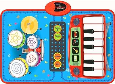 Tapis musical 2 en 1 pour bébé clavier de piano et batterie. Faites des affaires exceptionnelles sur DIAYTAR COTE D'IVOIRE ! Avec notre large éventail de produits discount, allant des articles de décoration intérieure aux appareils électroniques, en passant par les jouets pour enfants et les produits de santé, vous êtes assurés de trouver tout ce dont vous avez besoin à des prix imbattables.