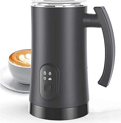 Mousseur à lait électrique 4 en 1 mousseur automatique chaud et froid. Ne cherchez plus ailleurs, DIAYTAR COTE D'IVOIRE  vous offre le meilleur choix de produits discount en ligne. Avec notre assortiment varié et nos prix compétitifs, vous trouverez tout ce dont vous avez besoin pour la maison, l'électronique, l'informatique et la mode. Faites des économies tout en faisant des achats intelligents.