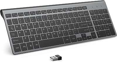 J joyasys 2.4g slim mini clavier sans fil avec pavé numérique pour ordinateur. DIAYTAR COTE D'IVOIRE  : la boutique en ligne incontournable pour des achats discount dans tous les domaines. Parcourez notre sélection variée allant des produits pour la maison à la technologie dernier cri en passant par la mode tendance. Obtenez des produits de qualité à des prix compétitifs, tout en profitant d'une expérience de shopping en ligne optimale avec DIAYTAR COTE D'IVOIRE  !