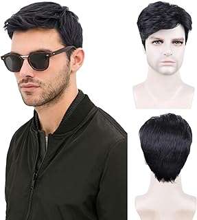 Perruque pour hommes perruque brune courte perruques de cheveux naturels de costume. Faites des économies sur tous vos achats chez DIAYTAR COTE D'IVOIRE . Notre boutique en ligne vous propose un large choix de produits discount, allant des indispensables pour la maison aux articles high-tech et aux accessoires de mode. Ne manquez pas nos offres exceptionnelles pour acheter intelligemment et à petits prix !