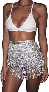Mini jupe à franges paillettes pour femme tenue de plage fête. Faites de bonnes affaires dès aujourd'hui avec DIAYTAR COTE D'IVOIRE  ! Parcourez notre boutique en ligne généraliste où vous trouverez une large gamme de produits discount, des articles pour la maison à l'électroménager, en passant par l'informatique et la mode. Profitez de nos prix compétitifs et offrez-vous des produits de qualité à moindre coût.