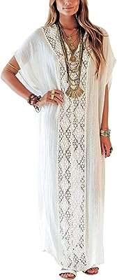 Femme longue caftan bohème robe kimono ample de plage taille. Préparez-vous à économiser gros avec DIAYTAR COTE D'IVOIRE  ! Notre boutique en ligne généraliste propose une large sélection de produits discount, des indispensables de la maison aux appareils électroménagers dernier cri, en passant par l'informatique et les articles de mode tendance. Ne manquez pas nos offres exceptionnelles !