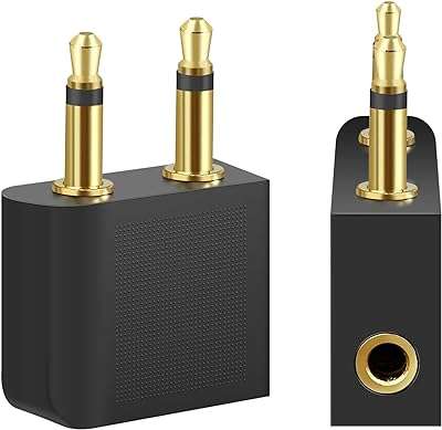 Adaptateur audio pour casque d'avion tearsley [paquet de 2] connecteur d'aviation. DIAYTAR COTE D'IVOIRE  vous propose une expérience de shopping en ligne à petit budget sans compromettre la qualité. Découvrez notre sélection diversifiée de produits discount, allant de l'informatique aux gadgets branchés, en passant par les articles pour la maison et bien plus encore. Faites des économies intelligentes et restez dans la tendance avec DIAYTAR COTE D'IVOIRE .