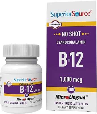 Comprimés de cyanocobalamine no shot de source supérieure vitamine b12 1000 mcg dissolution. DIAYTAR COTE D'IVOIRE  - La solution idéale pour les chasseurs de bonnes affaires en ligne. Trouvez des produits discount de haute qualité dans toutes les catégories, y compris la mode, l'électronique, l'ameublement et bien plus encore. Économisez sans compromis sur la qualité !