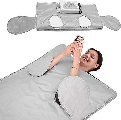 Couverture de sauna infrarouge lointain amincissante pour personnel contrôleur à 2 zones la forme. DIAYTAR COTE D'IVOIRE  - Votre guichet unique pour des achats discount en ligne. Découvrez notre catalogue diversifié regorgeant de produits pour la maison, l'électroménager, l'informatique, la mode et les gadgets, le tout à des prix avantageux. Naviguez facilement sur notre site convivial et trouvez les meilleures offres pour vos besoins du quotidien.