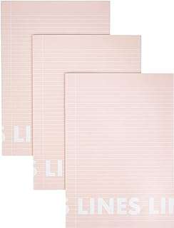 Cahier hema a4 ligné 3 pièces rose. DIAYTAR COTE D'IVOIRE  - votre guichet unique pour des produits discount dans tous les domaines. Redécorez votre maison, améliorez votre cuisine, restez à la pointe de la mode et profitez des derniers gadgets, le tout à des prix exceptionnels. Dites adieu aux achats coûteux et bienvenue aux bonnes affaires !