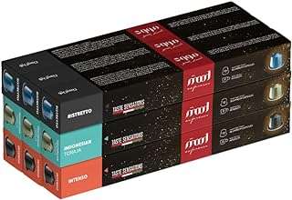 Espresso mood coffee 90 capsules 3 saveurs indonésien toraja intenso. À la recherche de bonnes affaires ? DIAYTAR COTE D'IVOIRE  est là pour vous ! Explorez notre boutique en ligne regorgeant d'articles à prix cassés, couvrant tous les domaines, de la maison à l'électroménager, en passant par l'informatique, la mode et les gadgets. Achetez malin, économisez gros et découvrez une toute nouvelle façon de faire des emplettes en ligne.