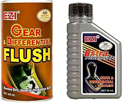 Pack de : easy gear & differential flushing 300ml + 4pcs. DIAYTAR COTE D'IVOIRE, votre boutique en ligne préférée pour dénicher des produits à prix discount. Rendez-vous sur notre site pour trouver toutes les bonnes affaires de la maison à l'électroménager en passant par les gadgets high-tech. Ne sacrifiez pas la qualité pour économiser, optez pour DIAYTAR COTE D'IVOIRE  !