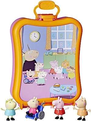 Peppa pig club friends sac préscolaire comprend 4 figurines et comporte une poignée pour un. DIAYTAR COTE D'IVOIRE  - La boutique en ligne qui vous offre des prix imbattables sur une large gamme de produits discount. Ajoutez du style à votre maison avec nos articles de décoration, simplifiez votre quotidien avec des électroménagers modernes, restez connecté avec nos gadgets technologiques et adoptez les dernières tendances de la mode sans vous ruiner. Faites de bonnes affaires à chaque achat chez nous !