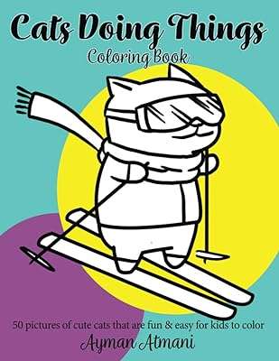 Livre de coloriage chats qui font des choses. Achat malin en ligne ? C'est chez DIAYTAR COTE D'IVOIRE  ! Parcourez notre boutique en ligne généraliste et trouvez tout ce dont vous avez besoin à des prix réduits. Que ce soit pour équiper votre maison, mettre à jour votre garde-robe ou obtenir les derniers gadgets, notre sélection discount saura vous satisfaire sans vous ruiner !