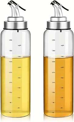 Kingrol ensemble distributeur d'huile d'olive et de vinaigre 2 bouteilles de 500 ml avec échelle. DIAYTAR COTE D'IVOIRE, le choix intelligent pour des acheteurs avisés. Parcourez notre vaste collection de produits à prix réduits, allant des articles ménagers aux gadgets futuristes, pour des achats malins en un clic.