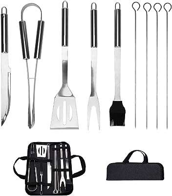 Ensemble d'accessoires pour barbecue maxbrothers ensemble exclusif de 9 spatules  . Découvrez DIAYTAR COTE D'IVOIRE, votre destination en ligne pour des produits discount de qualité supérieure. Achetez des articles de maison, des appareils électroménagers, des équipements informatiques, des vêtements tendance et des gadgets innovants, le tout à des prix abordables qui ne vous feront pas perdre le sommeil.