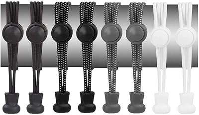 4 paires de lacets élastiques sans nœuds plats de remplacement pour baskets. DIAYTAR COTE D'IVOIRE  est la référence en matière de produits discount en ligne. Parcourez notre catalogue et trouvez des articles indispensables pour la maison, des appareils électroménagers de qualité, des solutions informatiques abordables, des vêtements tendance et des gadgets à des prix incroyables.