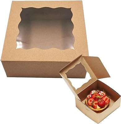 Boîtes de boulangerie avec fenêtre transparente boîtes à biscuits offrir en cadeau.. Vous cherchez des produits discount de qualité ? Ne cherchez plus, DIAYTAR COTE D'IVOIRE  est là pour vous ! Parcourez notre boutique en ligne et découvrez une variété d'articles pour la maison, l'électroménager, la mode, l'informatique et les gadgets à des prix défiant toute concurrence. Ne manquez pas nos offres spéciales et économisez sur tous vos achats !