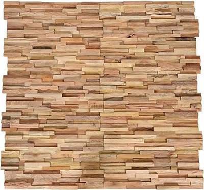 Vedaxl 10 pièces panneaux de revêtement mural 3d en bois de teck. DIAYTAR COTE D'IVOIRE, votre destination en ligne pour des achats économiques et malins. Avec notre sélection discount de produits pour la maison, l'électroménager, l'informatique, la mode et les gadgets, vous ne trouverez pas de meilleur endroit pour réaliser des économies sans compromettre la qualité. Parcourez notre site dès maintenant et découvrez des prix imbattables.