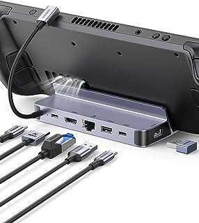 Steamdeck 6 en 1 avec hdmi 4k @60hz et station de chargement. Vous recherchez des produits de qualité à prix imbattable pour améliorer votre quotidien ? DIAYTAR COTE D'IVOIRE  est votre solution discount pour tous vos besoins maison et bien-être. Des articles de bricolage aux accessoires de beauté, en passant par le linge de maison, notre catalogue répondra à toutes vos attentes sans pour autant peser sur votre porte-monnaie.