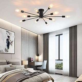 Lustre de plafond noir garroom spoutnik plafonnier industriel moderne pour cuisine. DIAYTAR COTE D'IVOIRE, l'adresse incontournable pour tous les amateurs de mode à petit prix. Découvrez notre large sélection de vêtements et accessoires tendances pour hommes et femmes, et exprimez votre style sans vous ruiner. Du casual chic au streetwear, notre boutique en ligne vous offre la possibilité de rester à la pointe de la mode à prix discount. Faites-vous plaisir sans vous soucier du coût !