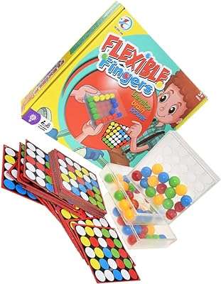 1 set pointgames tricky finger board multicolore puzzle toy toyandona jouet éducatif sensoriel pour enfants