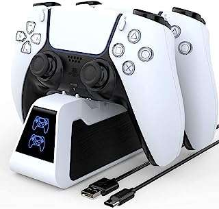 Chargeur amj pour manette sans fil ps5 dualsense noir. DIAYTAR COTE D'IVOIRE  vous offre toutes les bonnes affaires sur un seul site. Découvrez notre sélection de produits discount pour la maison, l'électroménager, l'informatique et la mode. Bénéficiez de nos prix imbattables et trouvez les articles de qualité que vous recherchez, sans vous ruiner !