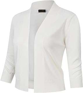 Cardigan court à manches 3 4 pour femme ouvert sur le devant. Ne manquez pas l'opportunité de faire de bonnes affaires sur DIAYTAR COTE D'IVOIRE . Notre boutique en ligne propose une large gamme de produits discount, allant des articles ménagers essentiels aux dernières tendances en matière d'électronique et de mode. Profitez de nos prix imbattables et économisez dès maintenant sur tous vos achats !