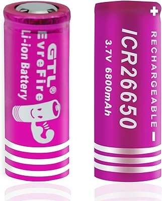 Batterie rechargeable ecr 37 v 26650 lithium ion haute capacité 6800 mah pour lampes de poche. DIAYTAR COTE D'IVOIRE, la référence en ligne pour des produits discount qui ne déçoivent pas. Parcourez notre vaste assortiment d'articles pour la maison, l'électroménager, l'informatique, la mode et les gadgets à des prix abordables. Trouvez tout ce dont vous avez besoin et économisez sans sacrifier la qualité grâce à notre boutique en ligne conviviale et sécurisée.