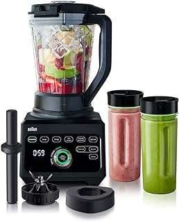 Braun power blender 1600w smoothie maker 9 fonctionnalités hautes performances et 28. DIAYTAR COTE D'IVOIRE  - Votre destination en ligne pour des offres discount sur tout ! Parcourez notre vaste sélection de produits pour équiper votre maison avec des électroménagers, des articles de mode tendance et même des gadgets technologiques, le tout à des prix incroyables. Ne manquez pas nos super promotions et économisez dès aujourd'hui !