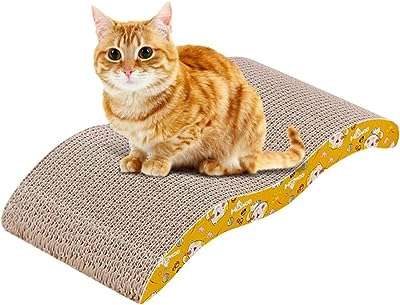 Planche à gratter pour chat domestique planche en carton ondulé poteau. DIAYTAR COTE D'IVOIRE  est la boutique en ligne idéale pour les chasseurs de bonnes affaires. Explorez notre vaste choix de produits à prix discount, parmi lesquels l'électroménager, l'informatique, la mode et les gadgets, et économisez tout en vous faisant plaisir !