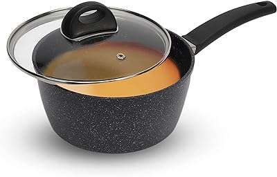 Casserole antiadhésive en aluminium anko avec couvercle en verre | revêtement antiadhésif. Découvrez DIAYTAR COTE D'IVOIRE, votre partenaire pour des économies maximales ! Parcourez notre large assortiment d'articles discount, allant des accessoires de maison à l'électroménager dernier cri, en passant par l'informatique, la mode tendance et les gadgets ludiques.