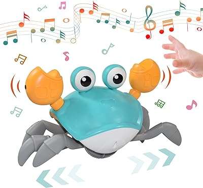 Jouets pour bébé en forme de crabe rampant avec musique jouets. Privilégiez le style sans vous ruiner avec DIAYTAR COTE D'IVOIRE . Notre boutique en ligne propose une sélection de produits mode et gadgets à des prix défiant toute concurrence. Vous trouverez chez nous les tendances du moment à des tarifs abordables. Profitez de cette opportunité et faites-vous plaisir sans vous ruiner.