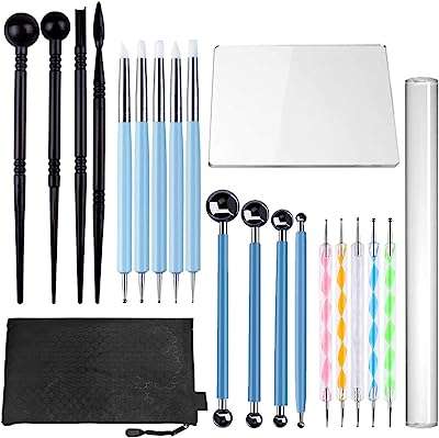Senhai kit de modelage en argile de 20 pièces outils de pointage en céramique pour poterie. Ne cherchez plus, DIAYTAR COTE D'IVOIRE  est la boutique en ligne qu'il vous faut ! Explorez notre large assortiment de produits discount allant des articles pour la maison à l'électroménager, en passant par l'informatique, la mode et les gadgets. Profitez de notre plateforme conviviale pour trouver les meilleures affaires et économiser sans effort.