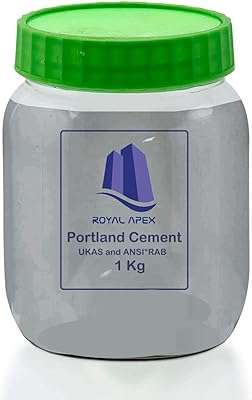 Ciment portland gris polyvalent royal apex de haute qualité pour les idées de réparation et bricolage. Faites des économies sans compromettre la qualité grâce à DIAYTAR COTE D'IVOIRE . Notre large éventail de produits discount, allant des articles de maison à l'électroménager, de l'informatique à la mode, et même aux gadgets dernier cri, saura vous satisfaire, tout en vous offrant le meilleur rapport qualité-prix.