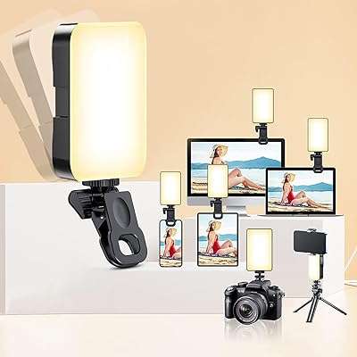 Lampe de selfie portable rechargeable à led rvb avec trépied pour téléphone avant et arrière. Avec DIAYTAR COTE D'IVOIRE, profitez de tarifs attractifs sur une large gamme de produits discount. Équipez votre maison avec des appareils électroménagers de qualité, restez à la pointe de la mode grâce à notre sélection de vêtements abordables et découvrez les dernières innovations technologiques à prix réduits.