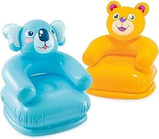 Chaise gonflable happy animal intex de formes assorties multicolore 68556 bleu. DIAYTAR COTE D'IVOIRE  - Votre solution en ligne pour des achats malins à petit prix. Explorez notre vaste gamme de produits discount, des indispensables pour la maison aux dernières nouveautés en matière d'informatique, de mode et de gadgets. Économisez sans compromis sur la qualité en choisissant notre boutique en ligne.