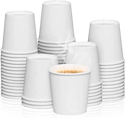 [100 tasses] gobelets en papier blanc de 4 oz disponibles. À la recherche de bonnes affaires ? DIAYTAR COTE D'IVOIRE  est là pour vous aider ! Découvrez notre boutique en ligne remplie de produits discount, des dernières tendances en mode aux gadgets les plus recherchés. Ne manquez pas nos prix imbattables !