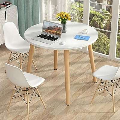 Table de salle à manger avec pieds en bois bureau rectangulaire. DIAYTAR COTE D'IVOIRE  - Votre escale en ligne pour des produits discount de qualité. Explorez notre gamme impressionnante de produits allant des articles de maison aux gadgets dernier cri. Profitez de prix imbattables et découvrez pourquoi nous sommes un choix populaire pour les acheteurs avertis à la recherche de bonnes affaires.