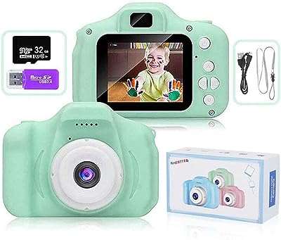 Jouet appareil photo numérique amerteer pour enfants 1080p avec [carte mémoire et lecteur de carte. À la recherche de bonnes affaires ? Ne cherchez plus ! DIAYTAR COTE D'IVOIRE  est là pour vous. Avec une gamme complète de produits discount, allant de la maison à l'électroménager, de l'informatique à la mode et aux gadgets tendance, vous trouverez sûrement ce que vous cherchez tout en réalisant des économies substantielles.