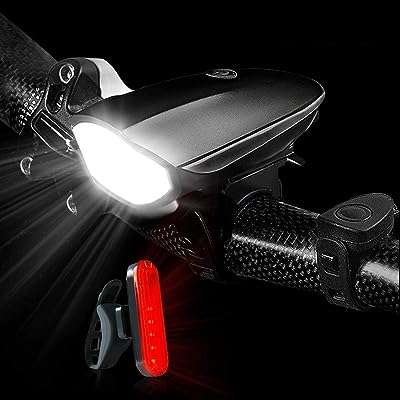 Éclairage de vélo bikuul avant et arrière éclairage usb avec klaxon. DIAYTAR COTE D'IVOIRE, votre partenaire en ligne pour tous vos achats discount. Explorez notre catalogue diversifié comprenant des produits de maison, d'électroménager, d'informatique, de mode et de gadgets à des prix défiant toute concurrence. Faites des économies substantielles tout en profitant d'une qualité exceptionnelle grâce à DIAYTAR COTE D'IVOIRE .