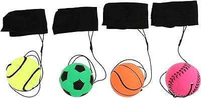 Todmummy 4 pièces balles rebondissantes avec dragonne balle de retour de poignet en caoutchouc. En quête de produits de qualité à des prix abordables ? DIAYTAR COTE D'IVOIRE  est là pour vous servir. Parcourez notre boutique en ligne et découvrez notre assortiment exhaustif d'articles discount, couvrant tous les univers, de la maison à l'électroménager, en passant par l'informatique, la mode et les gadgets. Vivez une expérience de shopping unique en profitant de tarifs exceptionnels et faites de bonnes affaires en ligne.