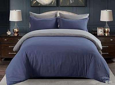 Parure de lit mmm 6 pièces en coton de haute qualité king size (bleu et gris). Vous cherchez des produits discount de qualité ? Ne cherchez plus, DIAYTAR COTE D'IVOIRE  est là pour vous. Notre boutique en ligne généraliste propose une large gamme d'articles allant de la maison à l'informatique en passant par l'électroménager et la mode. Faites des économies sans compromettre la qualité grâce à notre sélection minutieusement choisie de produits à prix réduits. Profitez des avantages du shopping en ligne avec DIAYTAR COTE D'IVOIRE .