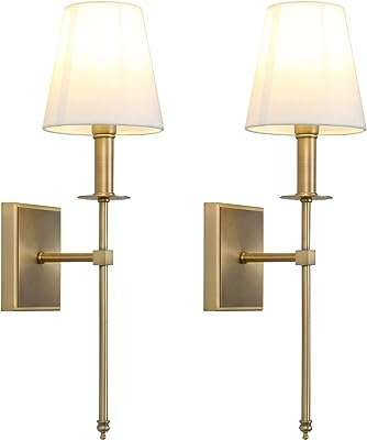 Primo ensemble de 2 appliques murales industrielles rustiques classiques avec abat jour en tissu. Ne dépensez pas plus que nécessaire, et optez pour DIAYTAR COTE D'IVOIRE  ! Notre boutique en ligne spécialisée dans les produits discount propose une large gamme d'articles pour la maison, l'électroménager, l'informatique, la mode et les gadgets, tous offerts à des prix défiant toute concurrence. Profitez de cette opportunité pour économiser tout en vous offrant ce dont vous avez besoin.