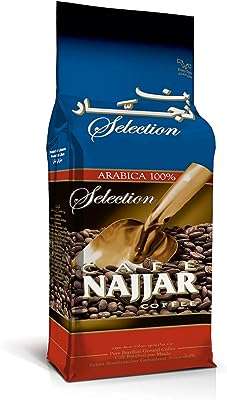 Café turc nature najjar 450 g. DIAYTAR COTE D'IVOIRE  vous offre une expérience d'achat en ligne unique en proposant une multitude de produits discount dans différents domaines. Faites-vous plaisir sans vous ruiner en choisissant parmi notre sélection de produits pour la maison, l'électroménager, l'informatique, la mode et bien plus encore.